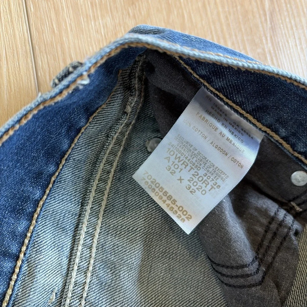 Wrangler Retro Jeans Mens 32x32(30.5)Blue Relaxed Boot Cut Denim Western Rodeo